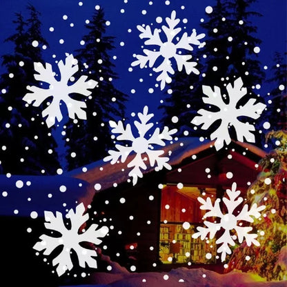 USB-Powered LED Snowflake Projector – Winter Holiday Light Show for Outdoor and Indoor Celebrations - Home Fads 