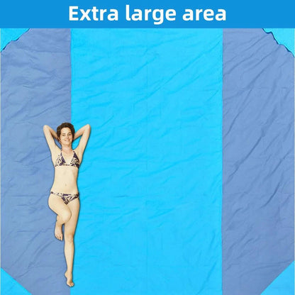 Ultimate Outdoor Companion: Portable Waterproof Beach Blanket - Foldable Camping Mat with PVC Material - Home Fads 