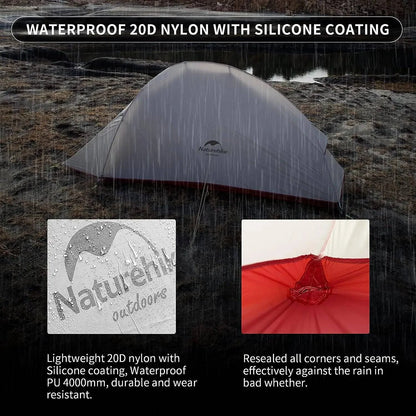 Ultralight Portable Camping Tent - 1 Person Waterproof Shelter for Travel, Beach, and Outdoor Adventures - Home Fads 