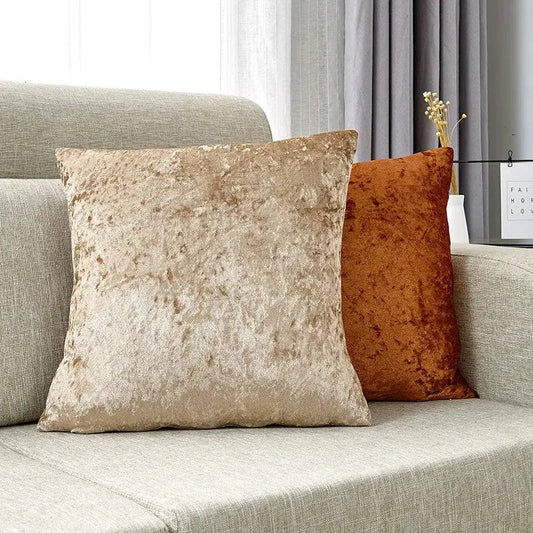 Velvet Cushion Cover in Various Sizes - Decorative Pillow Case for Sophisticated Home Decor - Home Fads 