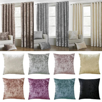 Velvet Cushion Cover in Various Sizes - Decorative Pillow Case for Sophisticated Home Decor - Home Fads 