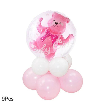 Versatile Baby Shower and Gender Reveal Party Decor Sets - Multiple Varieties Including Balloons, Banners, Photo Props, and More - Home Fads 