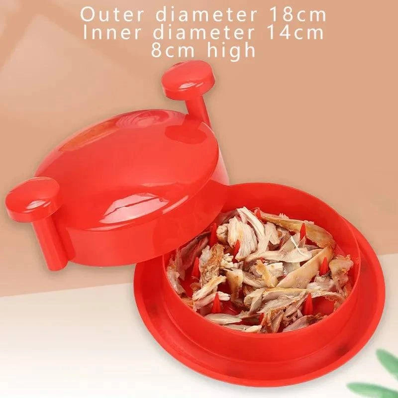 Versatile Manual Meat and Vegetable Shredder - Ideal for Pulled Pork, Chicken, Mashed Potatoes, and More - Home Fads 
