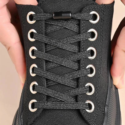 Vibrant Elastic No-Tie Shoelaces with Buckle for Kids and Adults - Available in 10 Colors - Home Fads 
