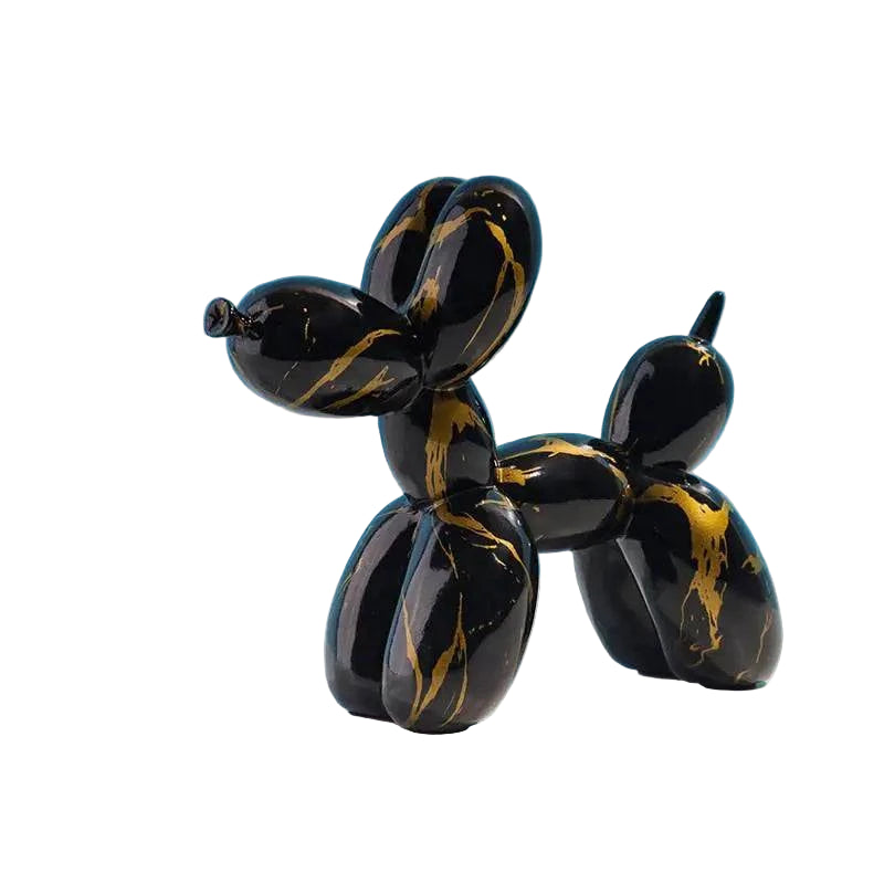 Vibrant Resin Balloon Dog Figurines: Decorative Accents for Modern Home Settings and Craft Projects - Home Fads 
