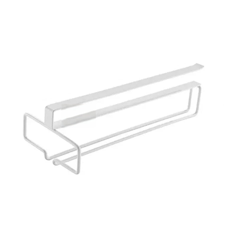 Wall Mounted Wine Glass Rack - No-Drill Hanging Stemware Storage Shelf - Home Fads 