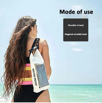 Waterproof PVC Dry Bag – 2L/5L Floating Storage with Phone Holder & Strap for Trekking, Boating, Rafting & Water Sports - Home Fads 