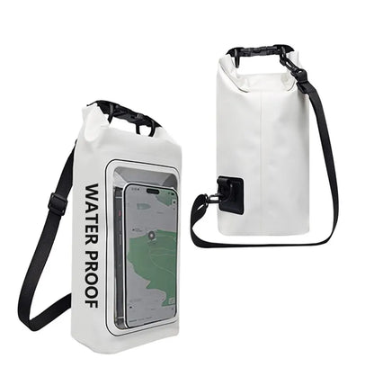 Waterproof PVC Dry Bag – 2L/5L Floating Storage with Phone Holder & Strap for Trekking, Boating, Rafting & Water Sports - Home Fads 