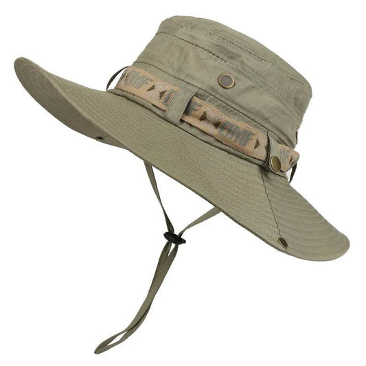 Wide Brim UV Protection Waterproof Bucket Hats for Men & Women - Perfect for Hiking, Fishing, Gardening, & Beach - Mesh & Solid Designs Available - Home Fads 