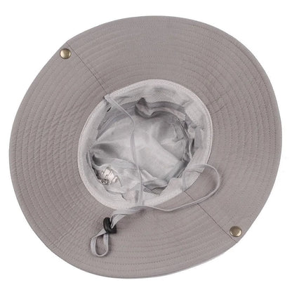 Wide Brim UV Protection Waterproof Bucket Hats for Men & Women - Perfect for Hiking, Fishing, Gardening, & Beach - Mesh & Solid Designs Available - Home Fads 