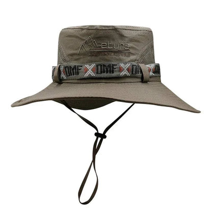 Wide Brim UV Protection Waterproof Bucket Hats for Men & Women - Perfect for Hiking, Fishing, Gardening, & Beach - Mesh & Solid Designs Available - Home Fads 