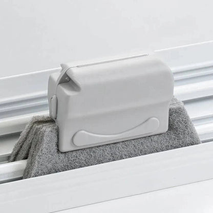 Window Slot Cleaning Brush with Cloth - Essential Household Tool - Ideal for Cleaning Tight Spaces - Home Fads 