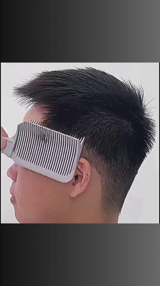 Fade Hair Cutting Comb – Professional Flat Top Blending & Fading Tool for Barbers and Home Use – Heat-Resistant Design