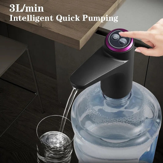 Intelligent Wireless Electric Water Dispenser Pump:  One-Touch - 600ml Filling