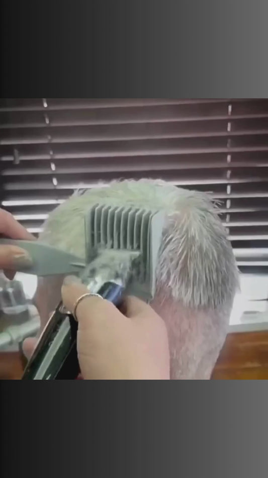 Men's Gradient Haircut Comb – Professional Styling Tool for Precise Hair Cutting